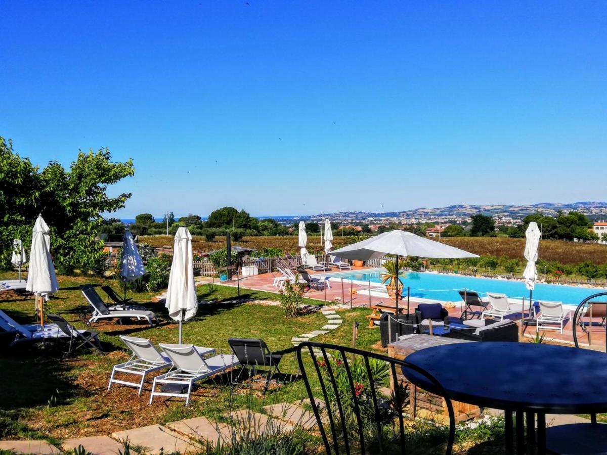 Monte San Vito Agriturismo Rosa Antica מראה חיצוני תמונה